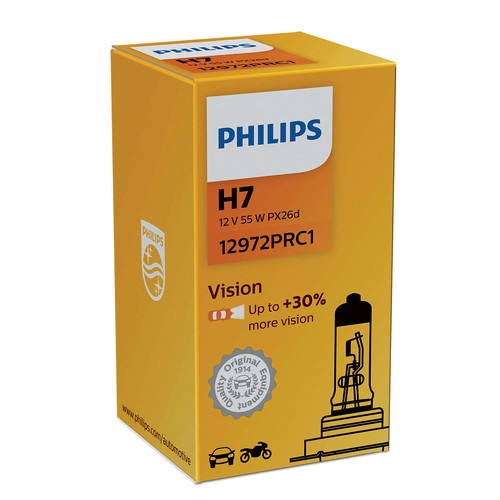 Philips vision px26d v - vision, h7