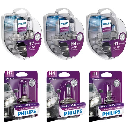 Philips visionplus h7 - visionplus, h1