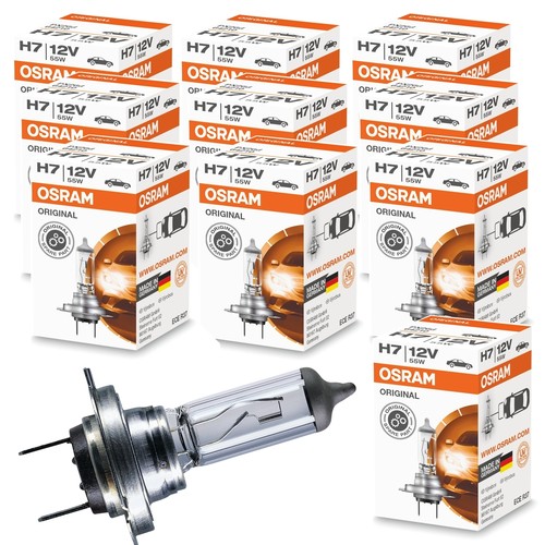 10x osram halogen lampen - halogen-lampen, h7