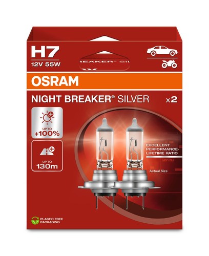 Duopack osram halogen 12v - h7,