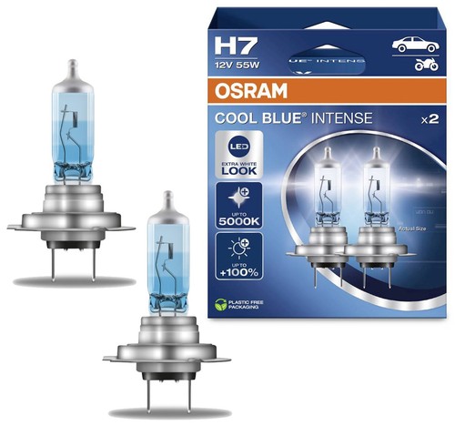 12v 55w cool blue - h7,