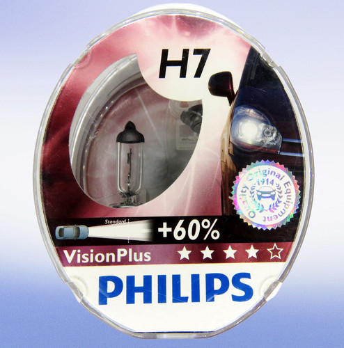 Philips vision plus h7 - vision, +